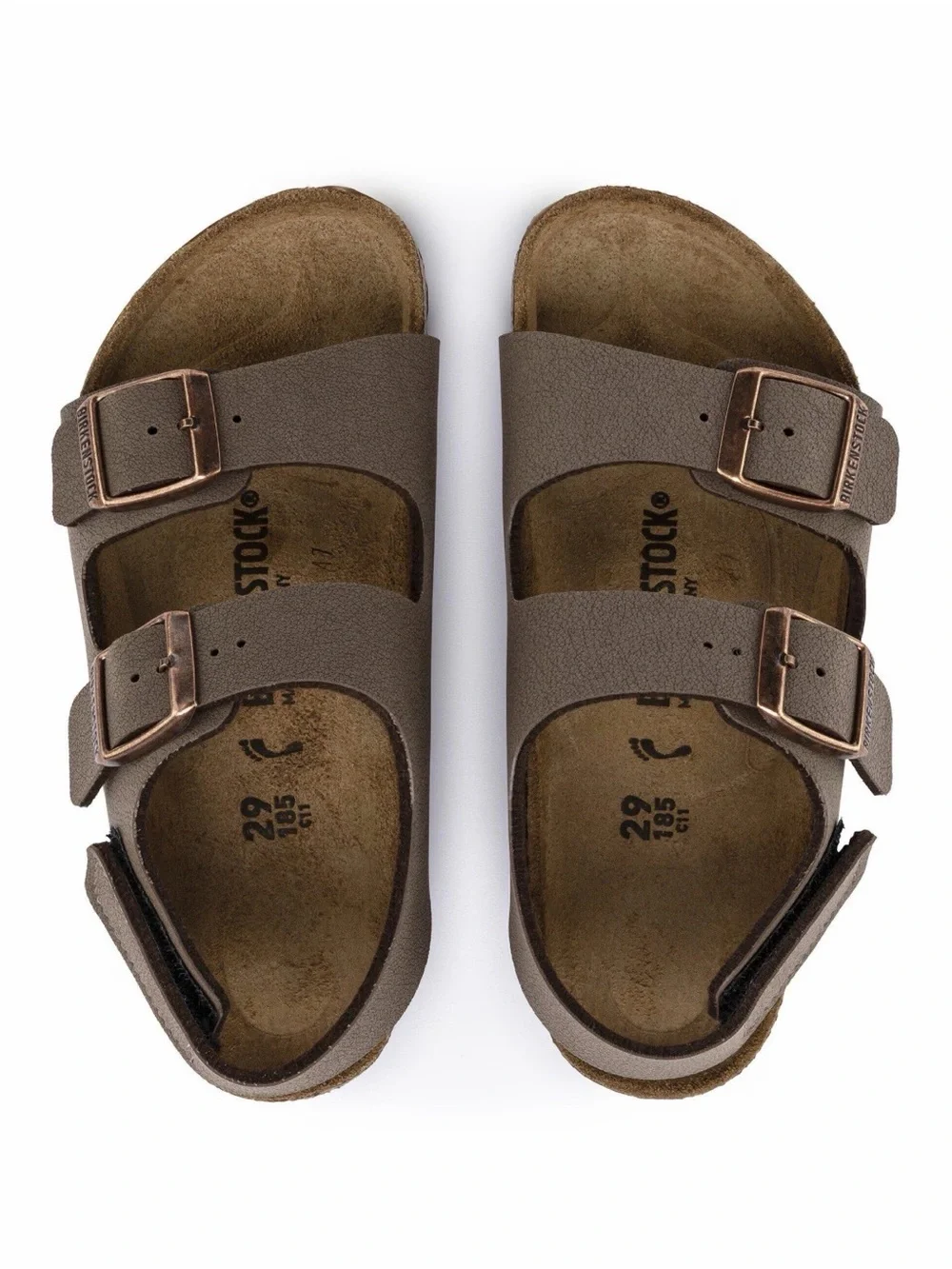 Birkenstock Milano HL Kids Brown Sandals Size Toddler 8.5 NEW
